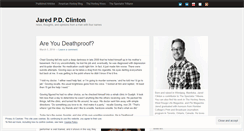 Desktop Screenshot of jaredclinton.com